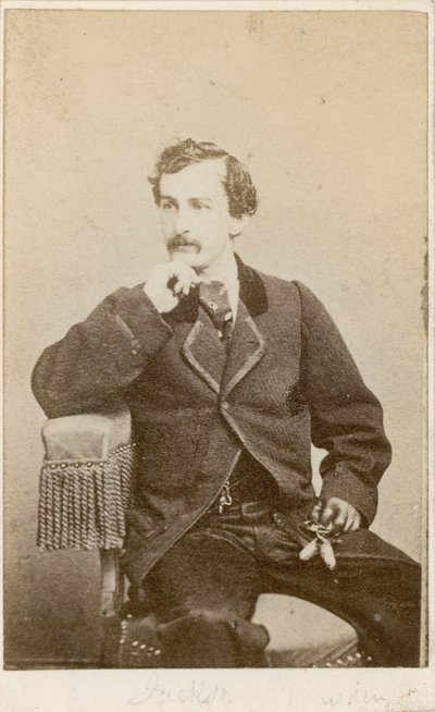 John Wilkes Booth de English Photographer